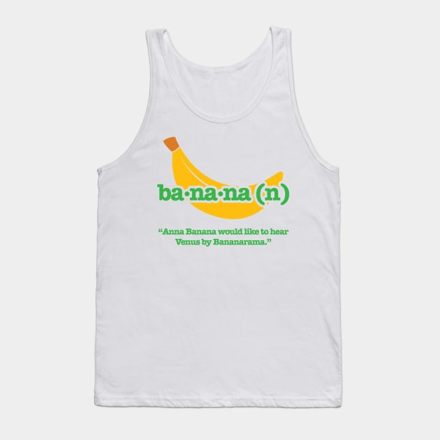 Psych - Banana Tank Top by erinpriest